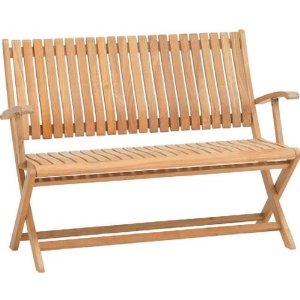木製ベンチ　チークベンチ　コスタフォールディングベンチ