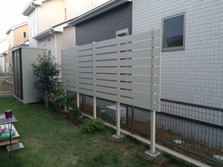 千葉県印西市Ｈ様邸Ｆ＆Ｆ樹脂フェンスで可愛く！！