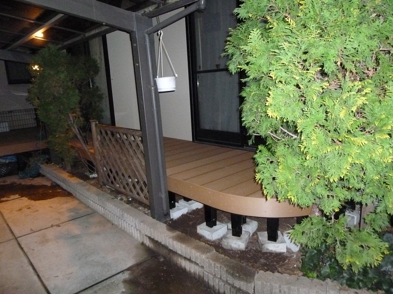 東京都武蔵野市Ｉ様邸樹脂ウッドデッキひとと木２施工