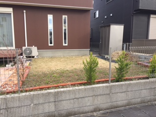 茨城県取手市Ｉ様邸いやしの人工芝施工