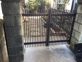茨城県取手市Ｗ様邸老朽化したフェンス取替