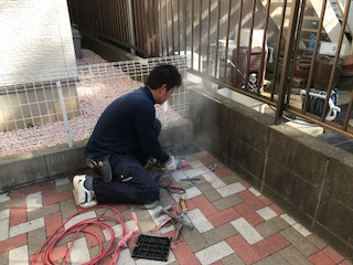 千葉県船橋市Ｔ様邸オンリーワンクラブ立水栓設置工事