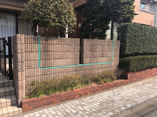 千葉県八千代市Ｔ様邸ブロック塀解体撤去処分フェンス取り付け